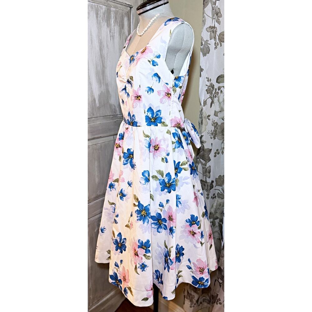 Liz Lisa Large Floral Back Ribbon OP Dress Jfashion Gyaru Himekaji Girl Japan - Picture 8 of 16